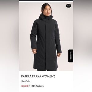 arc'teryx patera parka